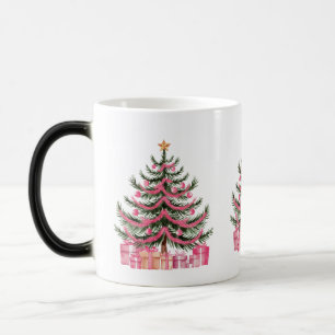 Mug Magic Sapins de Noël roses