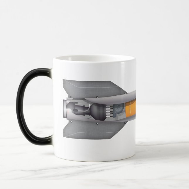 Mug Magic Schéma des fusées (Gauche)