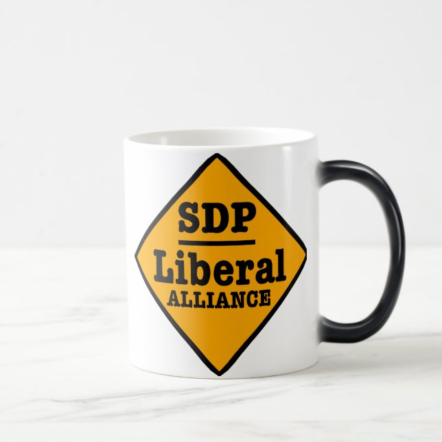 Mug Magic SDP Alliance libéral signent (Droite)