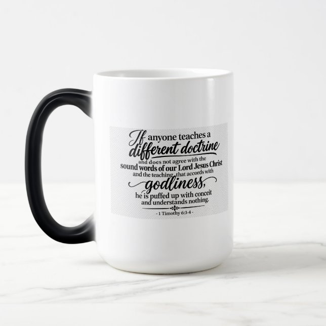 Mug Magic Se méfier de la fausse doctrine  (Gauche)
