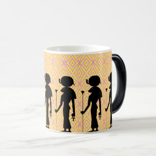 Mug Magic Sekhmet : La déesse égyptienne Silhouette & Symbol