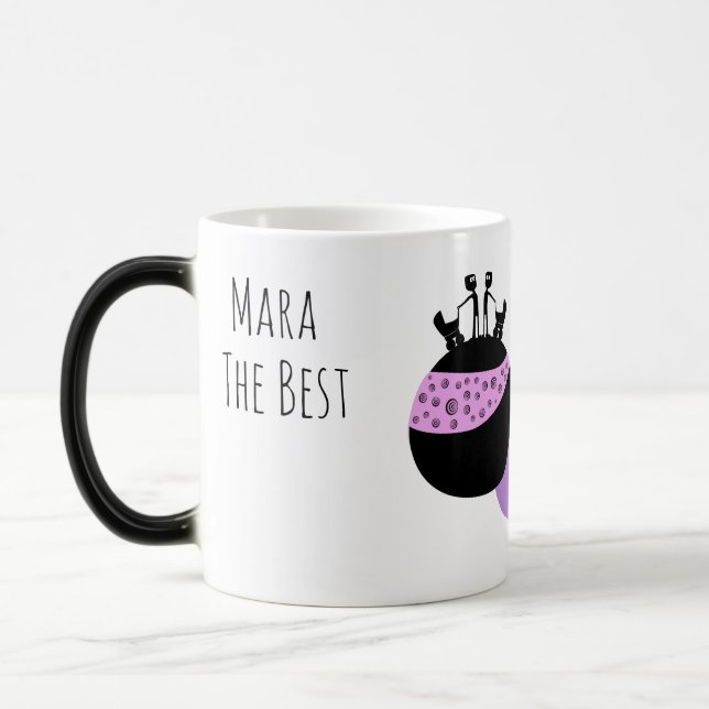 Mug Magic Signe Morphing mignon d'horoscope d'astrologie de (Gauche)