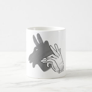 Mug Magic Silhouette à la main Billy Goat Grey