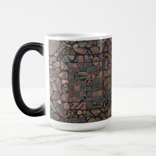 Mug Magic Silhouette Motif Abstrait - Artistique 15 oz