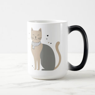 Mug Magic Simple mignonne chatte chatte animal meow pet Vale