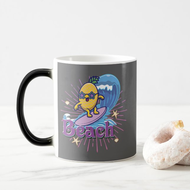 Mug Magic Ski nautique Ananas (Avec donut)