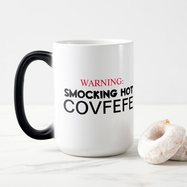 Mug Magic Smocks Covfefe chaud (Avec donut)