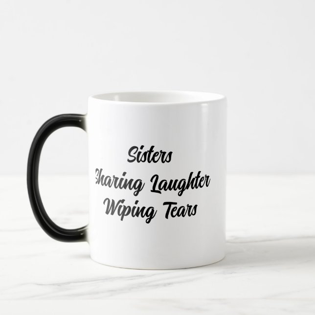Mug Magic Soeurs Partager Lire Lire Larmes (Gauche)