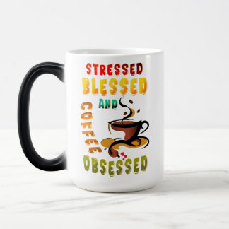 Mug Magic Soigné Béni Et Café Obsédé