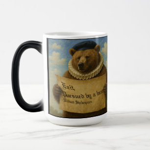 Mug Magic Sortie, poursuivi par un ours citation de Shakespe