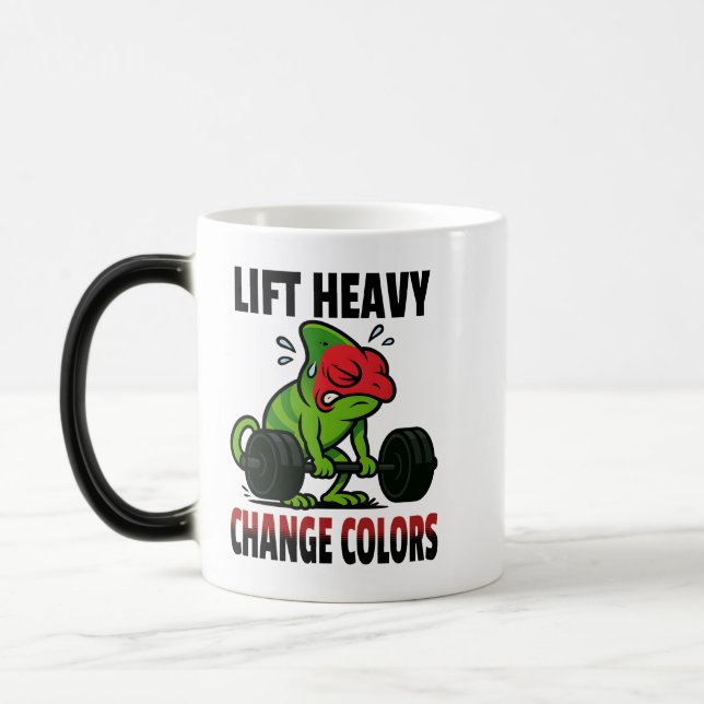 Mug Magic Soulever Lourds Changer de Couleurs – Caméléon de  (Gauche)