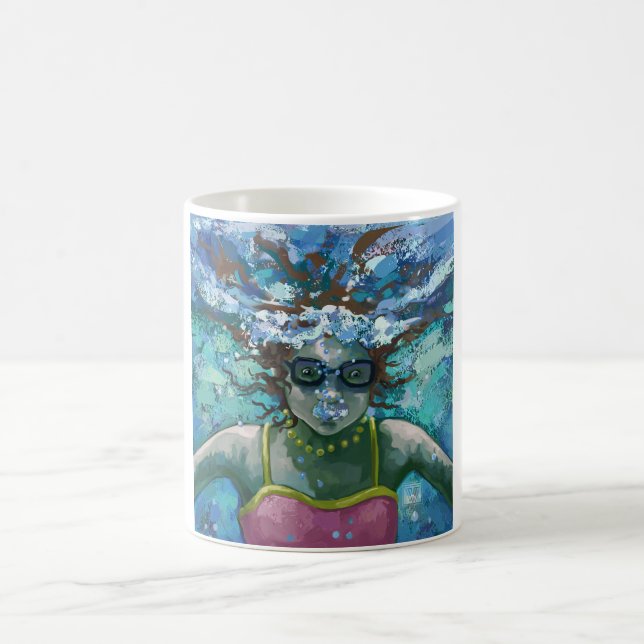 Mug Magic Sous la nage aquatique (Centre)