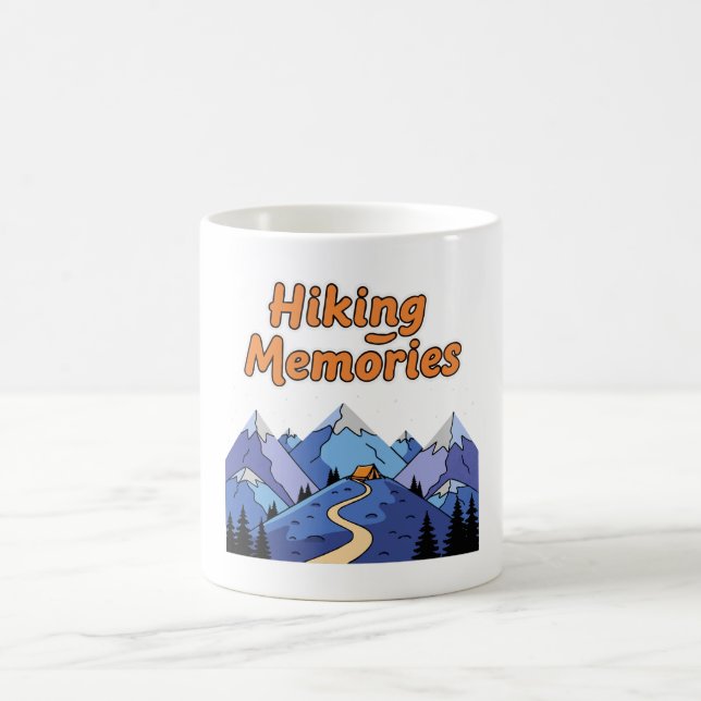 Mug Magic "Souvenirs de Randonnée" Camping fantaisiste en mo (Centre)