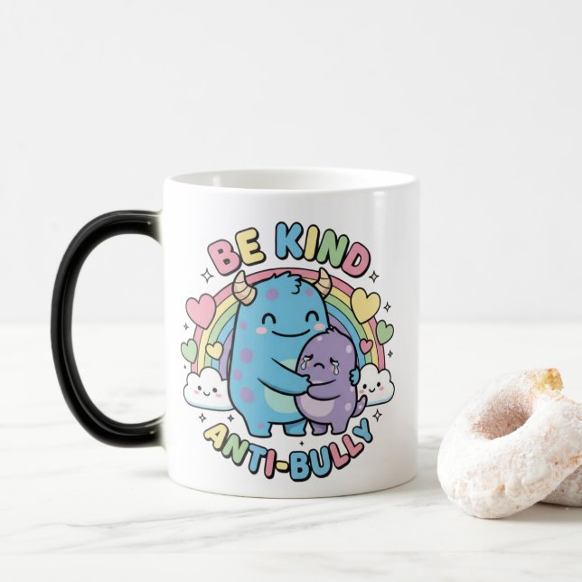 Mug Magic Soyez Gentil Anti Harcelement  (Avec donut)