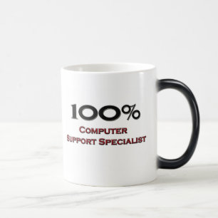 Mug Magic Spécialiste en aide informatique de 100 pour cent