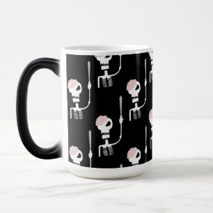 Mug Magic Squelette d'Halloween avec une épée 