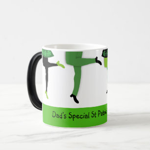 Mug Magic St Patrick's Day Dancers Irlandais Legs