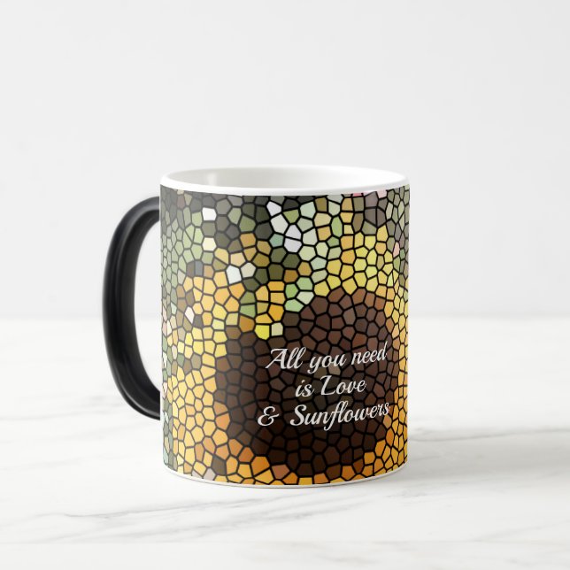 Mug Magic Sunflower Cup  (Devant gauche)