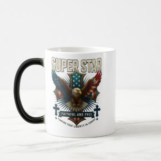 Mug Magic Super Star Eagle Emblem Baby T-shirt