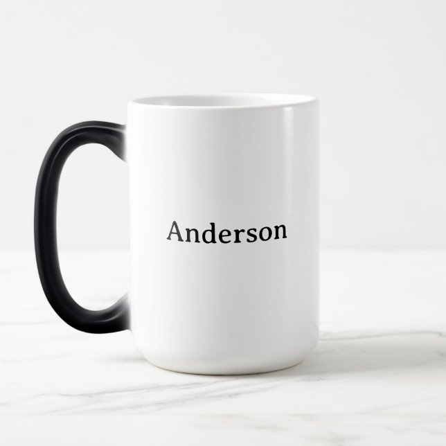 Mug Magic Supprimer le texte Remplacer votre propre concepti (Gauche)
