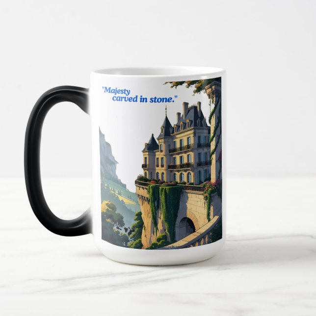Mug Magic Surplomb de la vallée – Le Château sur la Colline (Gauche)
