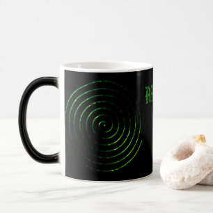 Mug Magic Symbole celtique de la spirale, Personnaliser la M