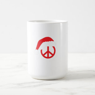 Mug Magic SYMBOLE DE LA PAIX père Noël Ho Ho Ho Ho avec Sant