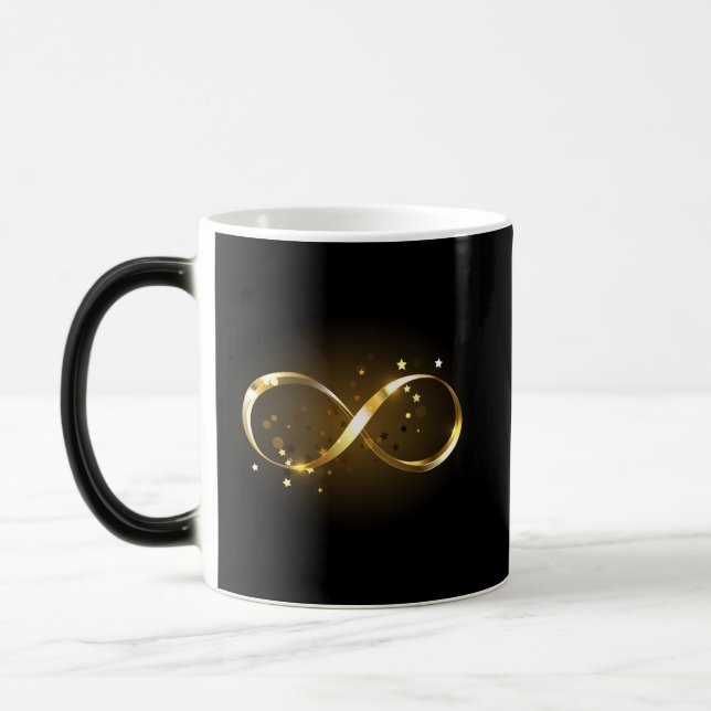 Mug Magic Symbole d'infini doré (Gauche)
