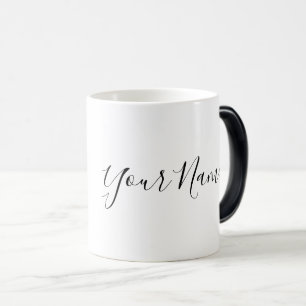 Mug Magic "Symbole Zodiaque Aquarius personnalisé, nom, trai