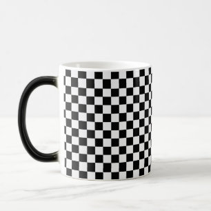 Mug Magic Tableau de bord classique noir et blanc par STaylo