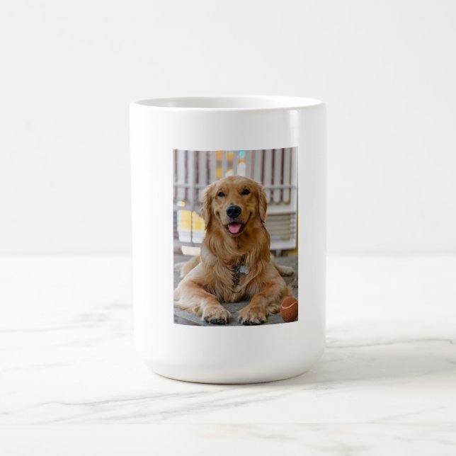 Mug Magic tasa de golden retrieven (Centre)
