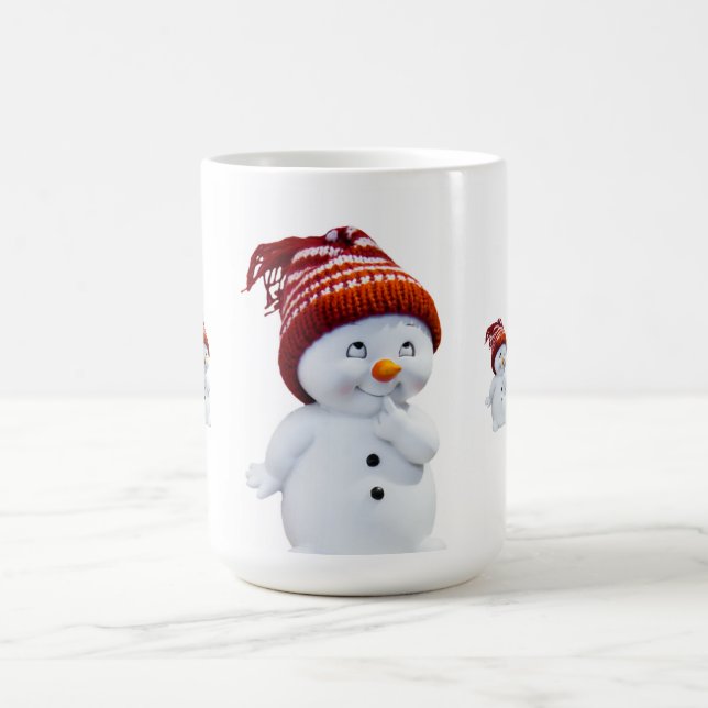 Mug Magic Tasse/bonhomme de neige Morphing de Noël (Centre)