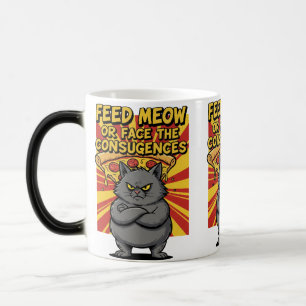 Mug Magic "Tasse Pizza Drôle – Une tranche de bonheur pour l
