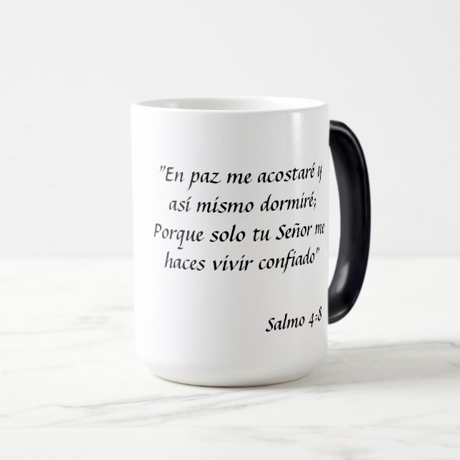 Mug Magic Taza con texto bíblico (Devant droit)