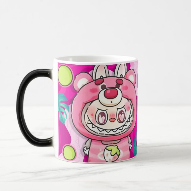 Mug Magic taza magica con motivo labubu (Gauche)
