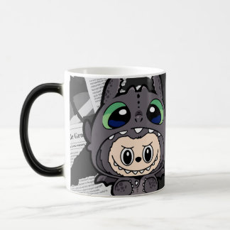 Mug Magic taza magica con motivo labubu