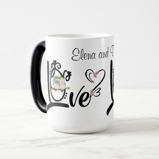Mug Magic Taza personalizada de san Valentin (Devant gauche)