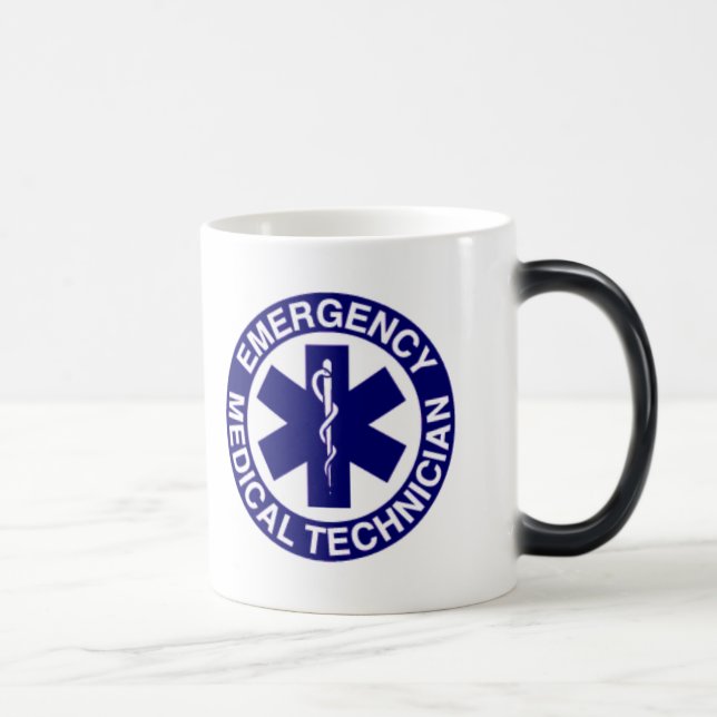 MUG MAGIC TECHNICIENS MÉDICALE EMT DE SECOURS (Droite)