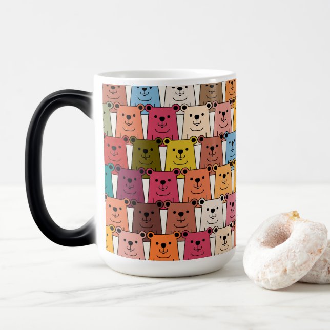 Mug Magic Teddy Bear (Avec donut)