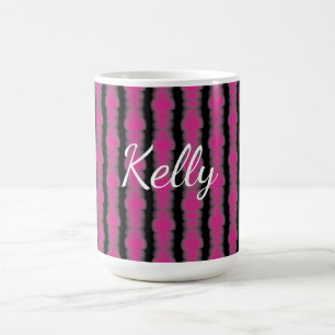 Mug Magic Teinture tie rose et noir