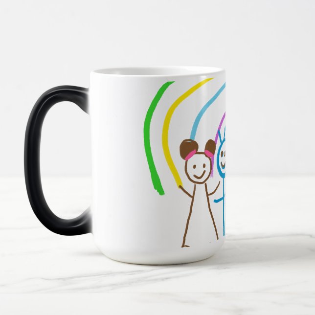 Mug Magic Télécharger le dessin Transformer l'oeuvre pour en (Gauche)