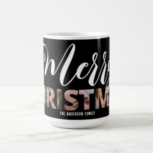 Mug Magic Téléchargez votre photo en texte Joyeux Noël