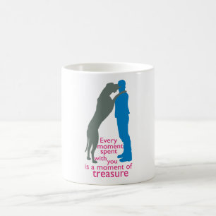 Mug Magic Temps avec votre Danois