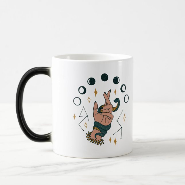 Mug Magic Tenir à la main un serpent (Gauche)