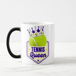 Mug Magic Tennis Queen - Style court pour Racket Royals