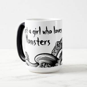 Mug Magic Tentacle Monster Book Personnaliser Texte ou nom
