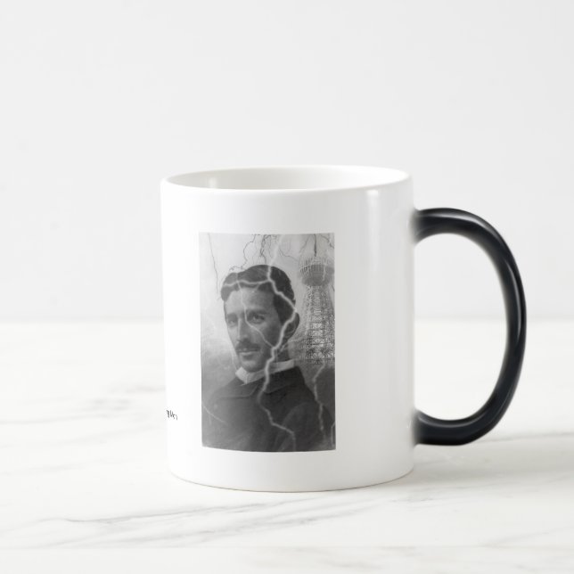 Mug Magic Tesla, l'homme de foudre (Droite)