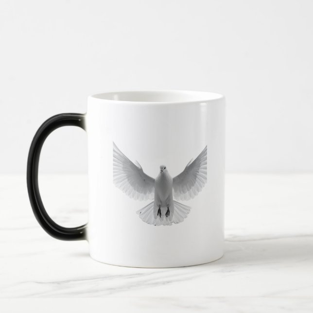 Mug Magic "Thank You" Peace Dove in Flight (Gauche)