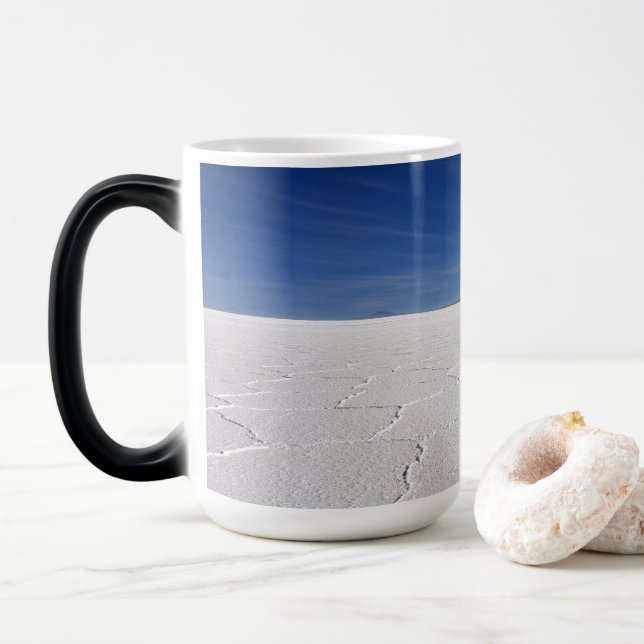 Mug Magic The Brilliance of the Salar de Uyuni (Avec donut)