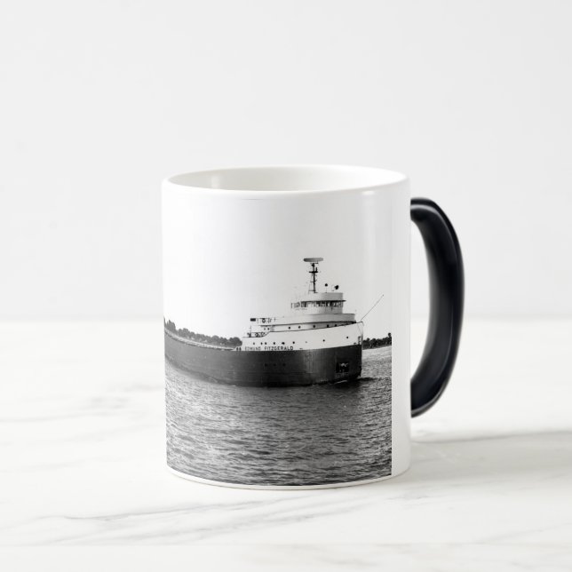 Mug Magic The Edmund Fitzgerald St. Clair River Vintage (Devant droit)